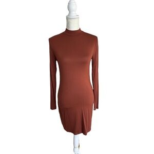 Aritzia Babaton Contour Mock Neck Dress Small